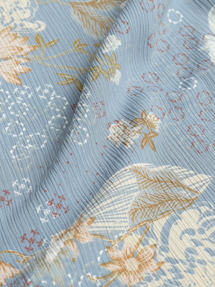 MEGUMI CRINKLE PRINT